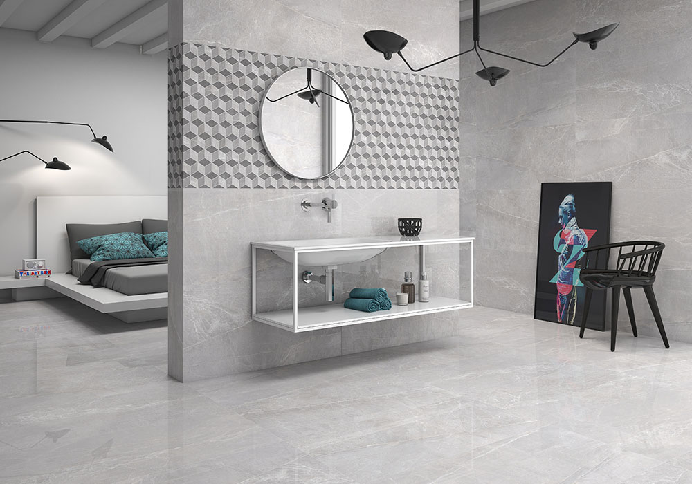 Bodenfliesen Piceno Perla Poliert 60x120 cm
